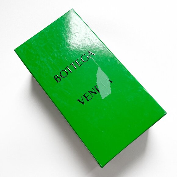 Bottega Veneta Stretch Gloss Sandals Leather Mule Oxide EU 37 US 7 NEW - Picture 11 of 15